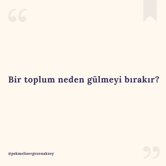 Mizahın sustuğu yerde çoğu zaman yalnızca kahkaha değil, düşünce de sessizleşir.